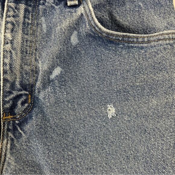 Carhartt Distressed Thrashed Destroyed Bleached traditional fit jeans mens 34 - Picture 5 of 11